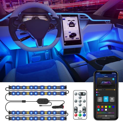 Govee Car Interior Lights, Car Led Lights with APP Control, Music Sync
